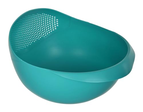 Clazkit Food Strainer Colander, Fruit Basket, Pasta Strainer, Vegetable Strainer, Kitchen Sieve, Washing Bowl, Unbreakable, (Col
